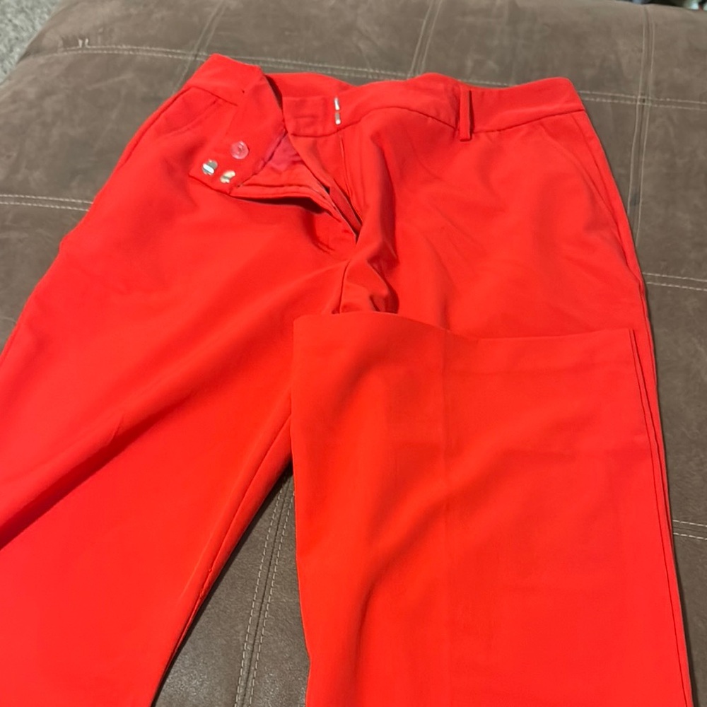 Bright Red Trousers